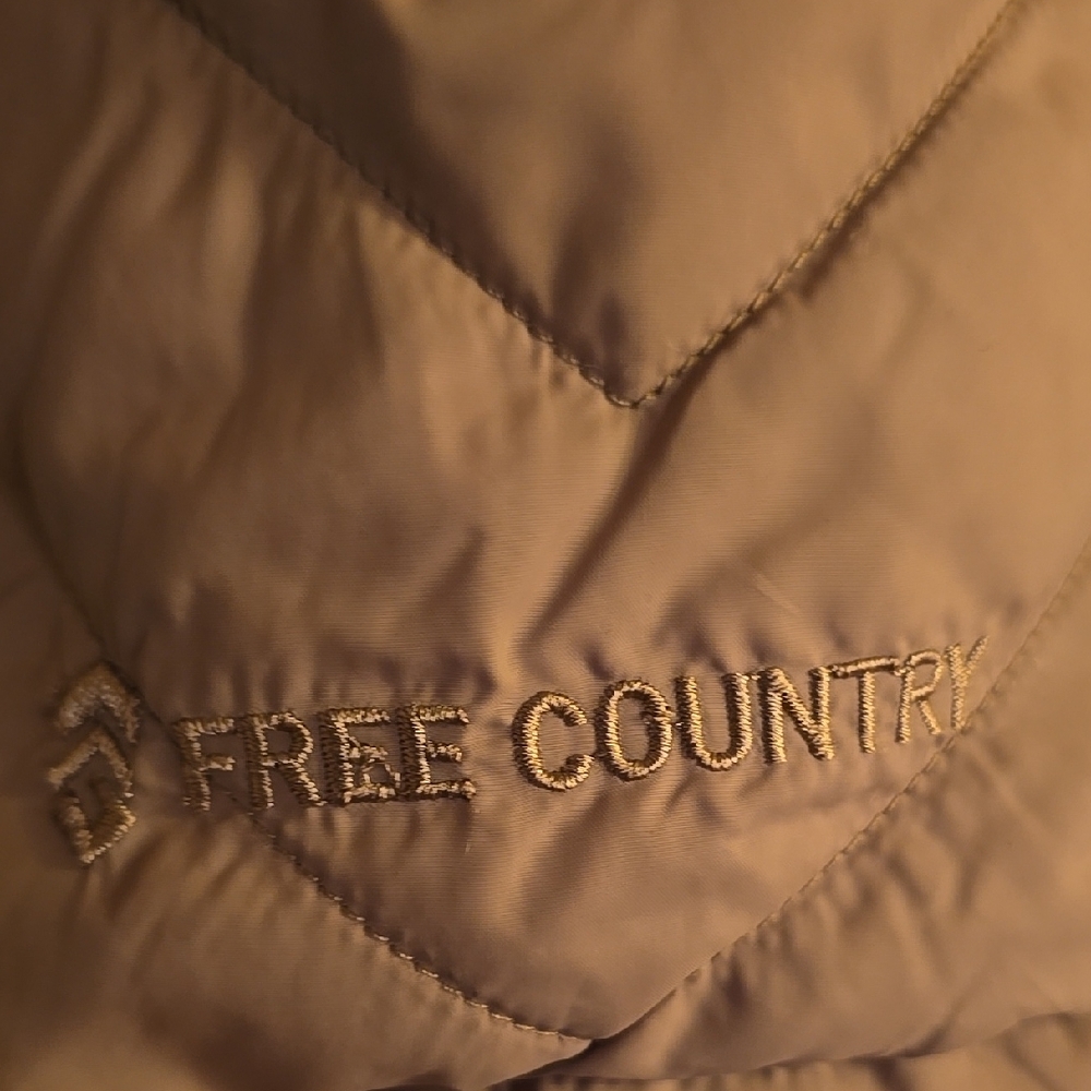 Free Country Tan Quilted Jacket - Picture 5 of 8